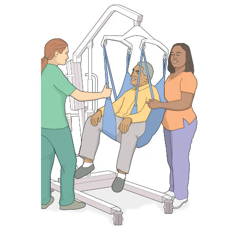 Patient Lift Transfer Chair Home Use for Hoyer Lift
