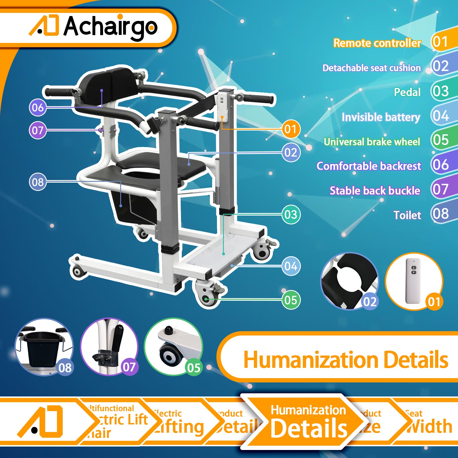 Achairgo Chair: Simplifying Patient Mobility